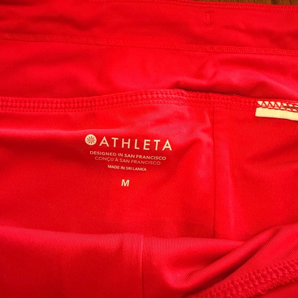 Athleta Vibrant Red Swimwear - Picture 3 of 9